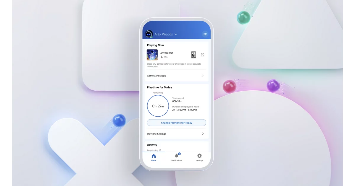 Sony Rilis Aplikasi Baru 'PlayStation Family' untuk Kendalikan Aktivitas Gaming Anak