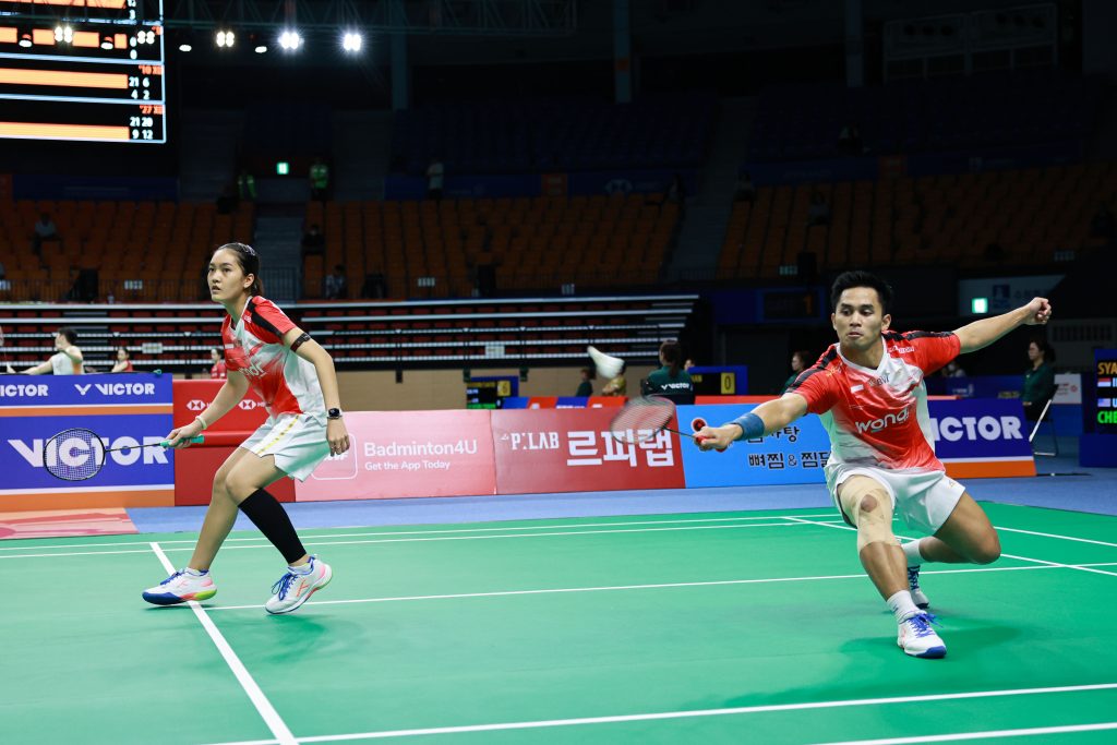 Amri/Nita Awali Korea Open 2025 dengan Kemenangan Mudah, Tantangan Berat Menanti di Babak Kedua