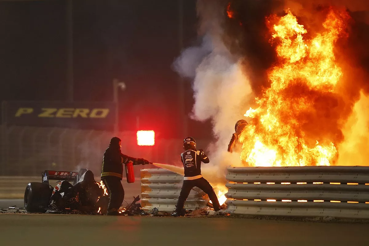 Setelah Kecelakaan Parah di Bahrain, Romain Grosjean Kembali ke F1