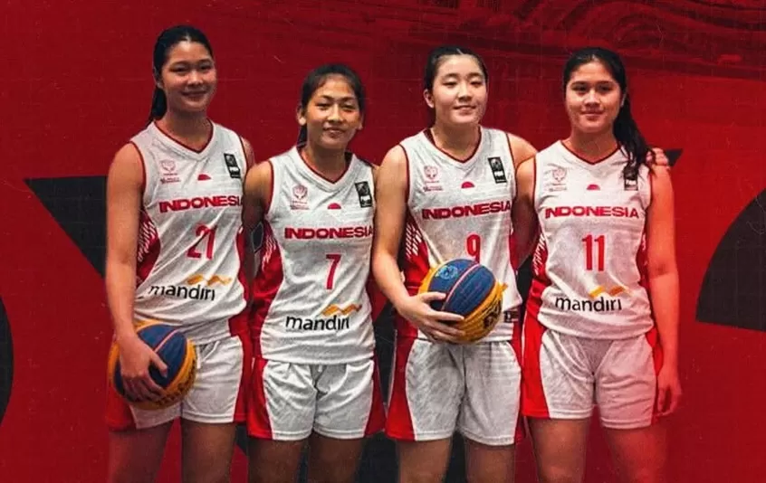 Timnas Basket 3x3 Putri U-17 Bawa Pulang Emas SEABA 2025 Usai Tundukkan Thailand