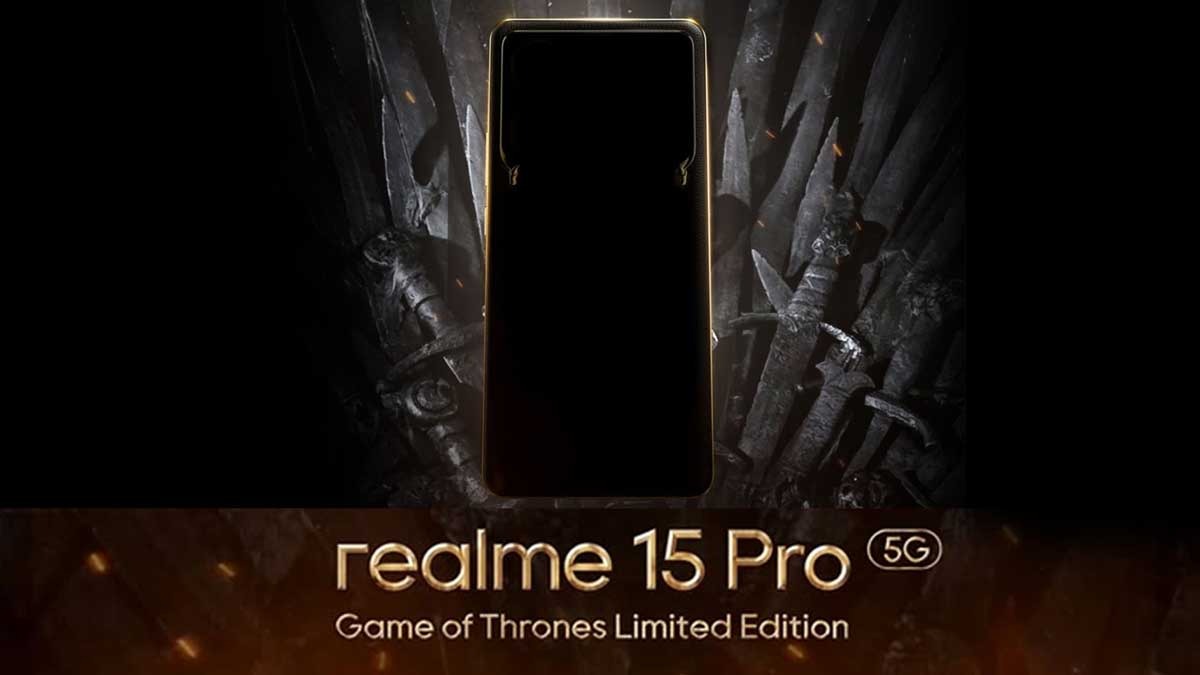 Realme 15 Pro Hadir dengan Edisi Khusus Serial 'Game of Thrones' Lengkap dengan Iron Throne Mini