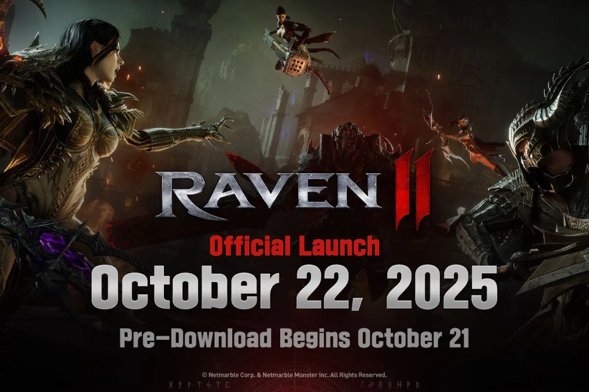 Netmarble Siap Rilis MMORPG Dark Fantasy! Raven2 Luncur Secara Global 22 Oktober 2025