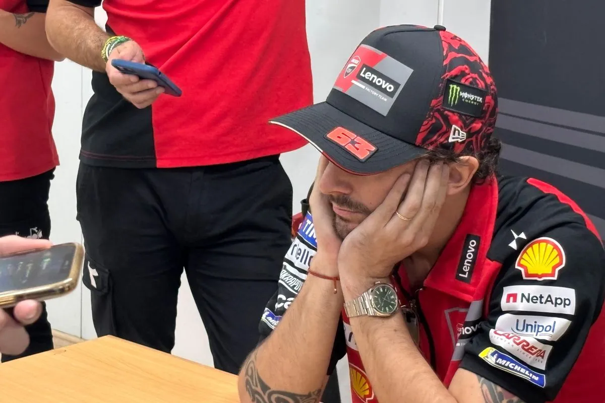 Pecco Bagnaia Frustrasi di Mandalika: 'Saya Hanya Penumpang di Atas Motor!'