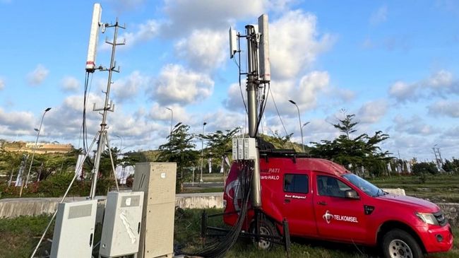 Telkomsel Pasang 300 BTS 4G dan 5G untuk Sukseskan MotoGP Mandalika 2025