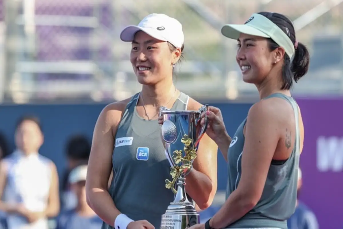 Sejarah Baru! Aldila Sutjiadi dan Janice Tjen Juara WTA 125 Suzhou