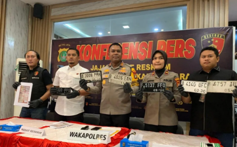 Sindikat Curanmor Lintas Jakarta-Jambi Dibongkar! Puluhan Motor Curian Siap Dikirim ke Sumatera