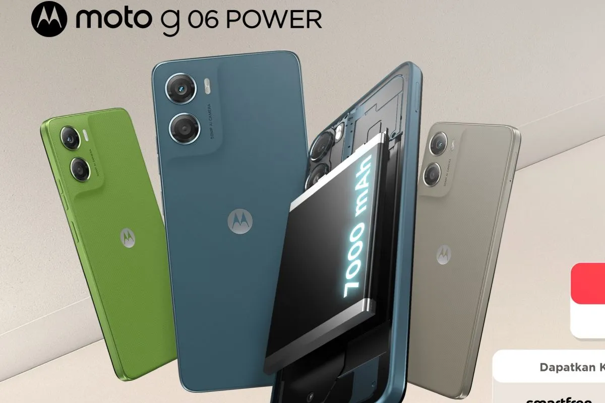 Dengan Baterai Berkekuatan 7.000 mAh, Moto G06 Power Resmi Rilis di Indonesia dengan Harga Cuma 1 Juta!