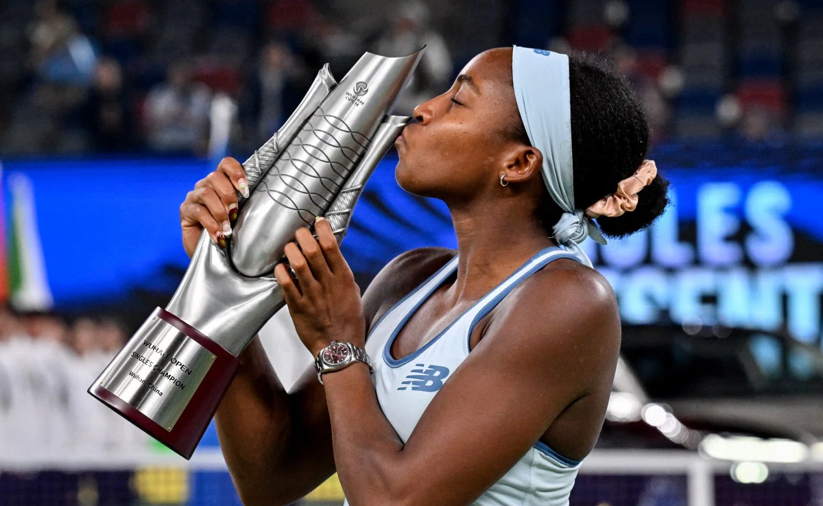 Tumbangkan Jessica Pegula, Coco Gauff Juara Wuhan Open 2025