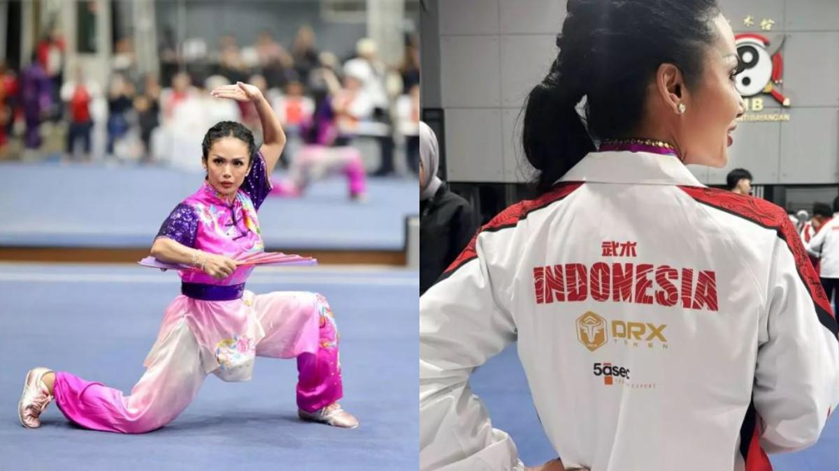 Kris Dayanti Latihan Wushu Jelang Tanding di China, Siap Buktikan Semangat Juang Indonesia!