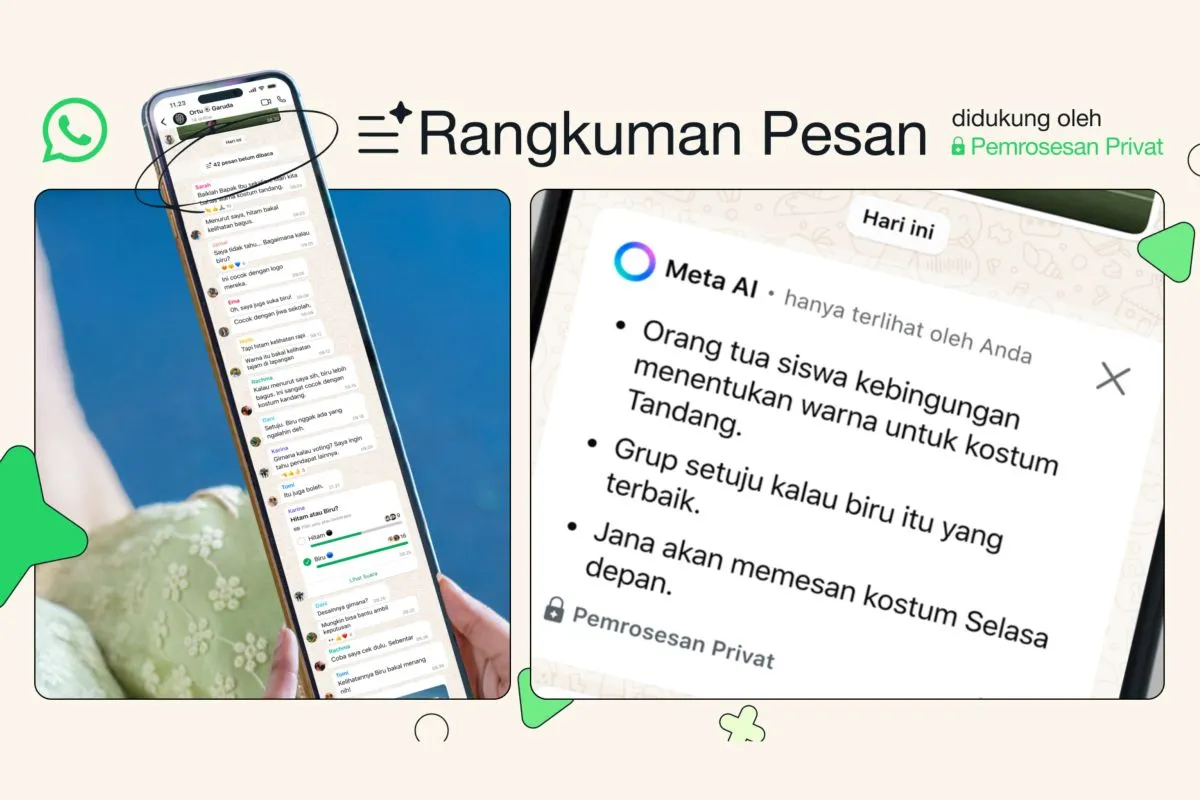 Akhirnya! WhatsApp Punya Fitur Baru, Bisa Ringkas Chat Menumpuk Biar Nggak Pusing Scroll