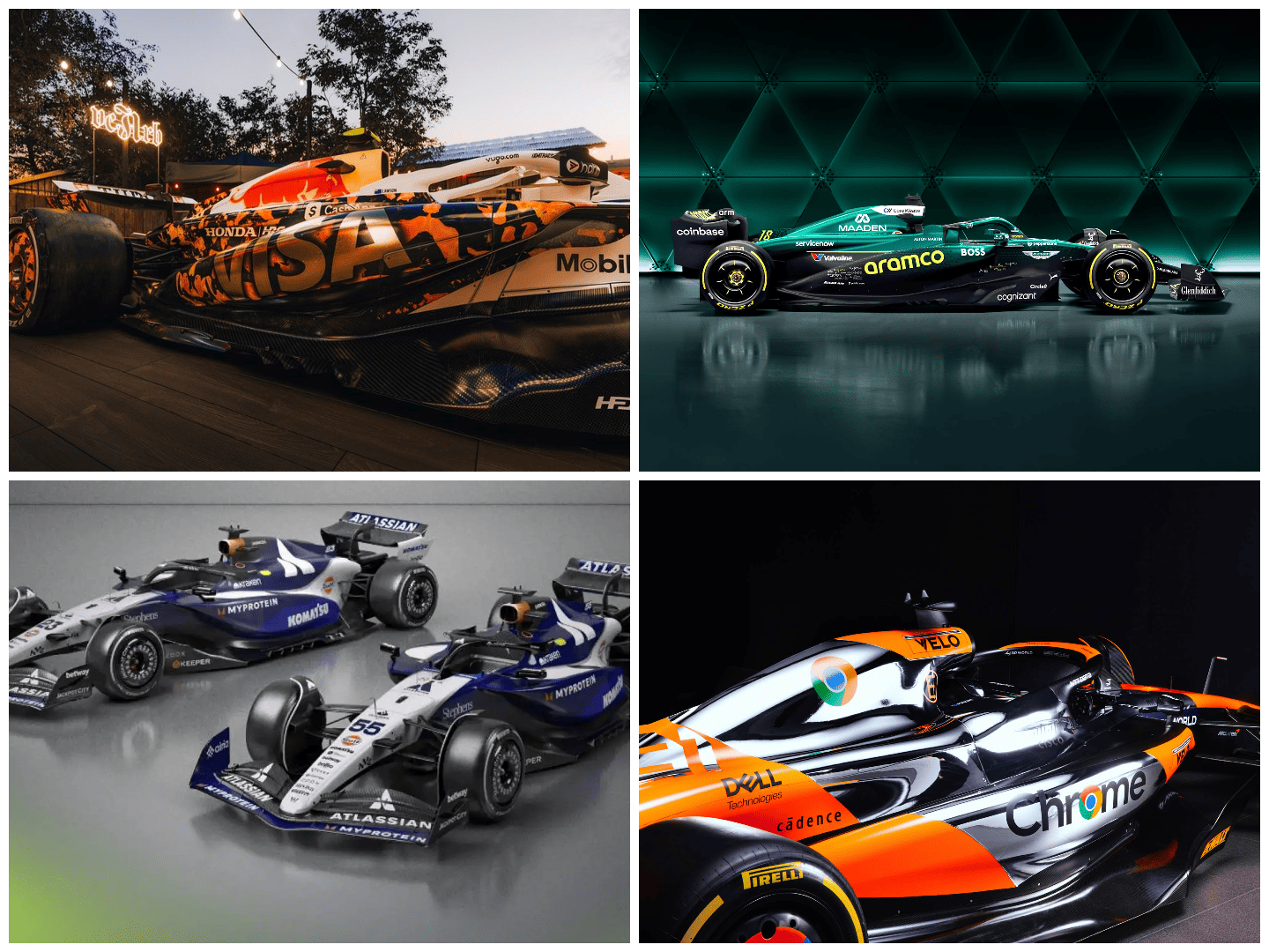 McLaren, Williams, Racing Bulls, dan Aston Martin Luncurkan Livery Khusus F1 GP Amerika