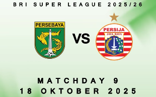 Jadwal Persebaya vs Persija 18 Oktober 2025: Duel Panas Berebut Peringkat Tiga, Ini Link Streamingnya!