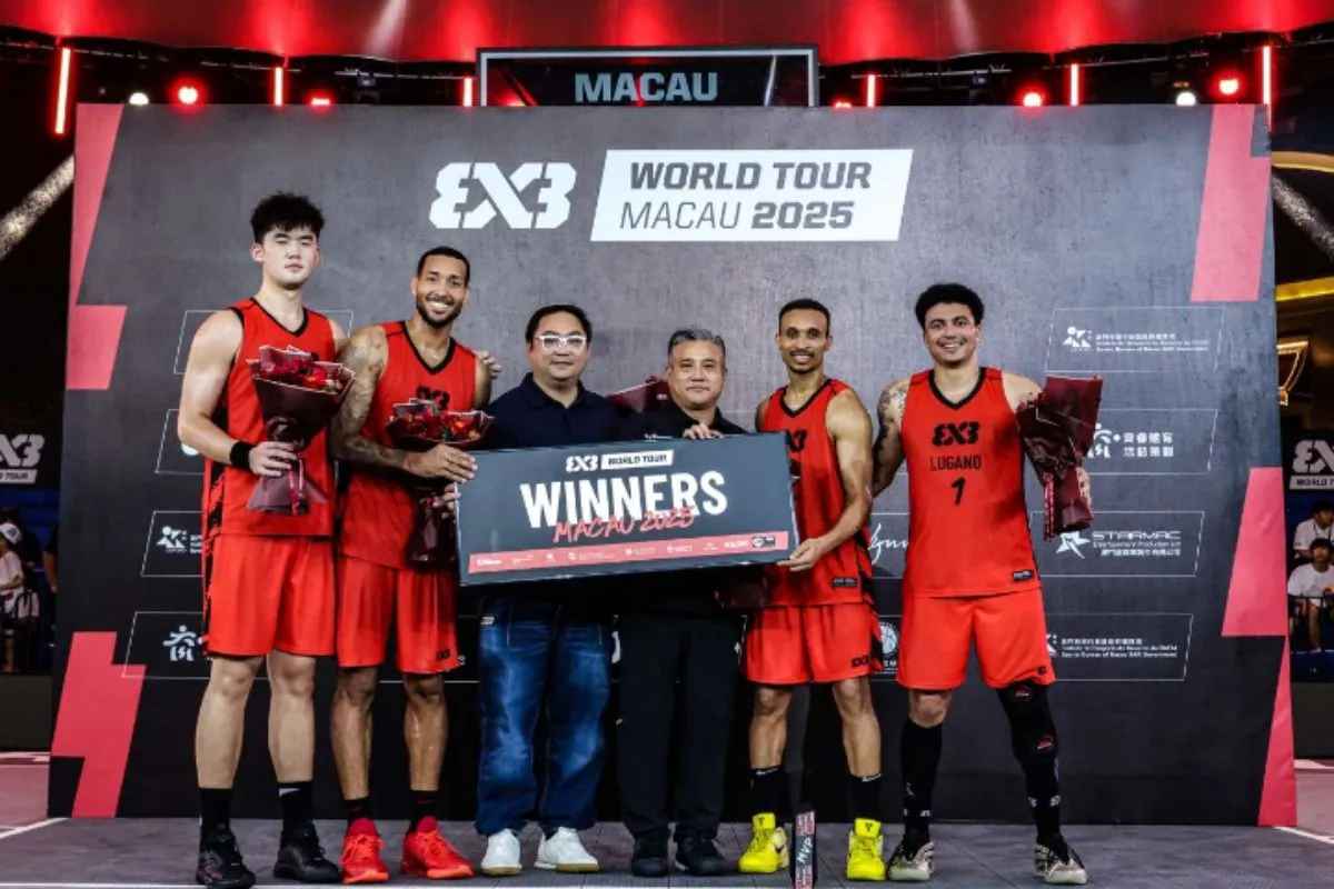 Tim Kuda Hitam Lugano Bikin Kejutan, Juara FIBA 3x3 World Tour 2025 Seri Macau