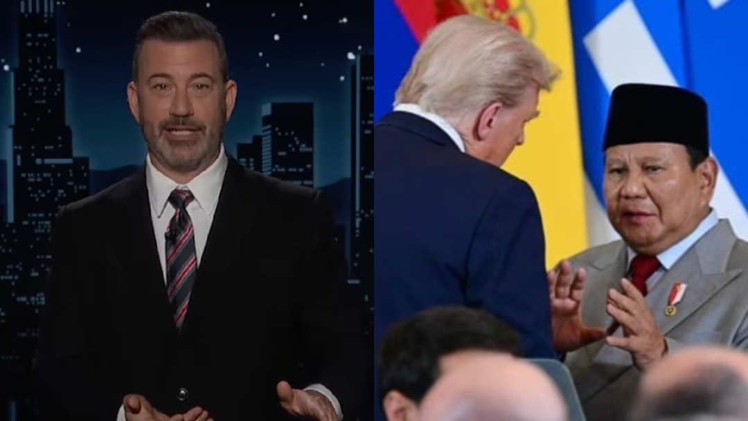 Komedian AS Jimmy Kimmel Sindir Prabowo yang Minta Bertemu Eric Trump di Hadapan Donald Trump