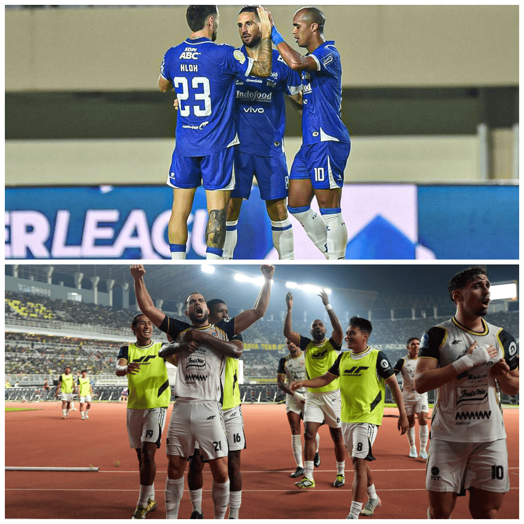 Super League: Persib dan Persija Kompak Menang di Kandang Lawan