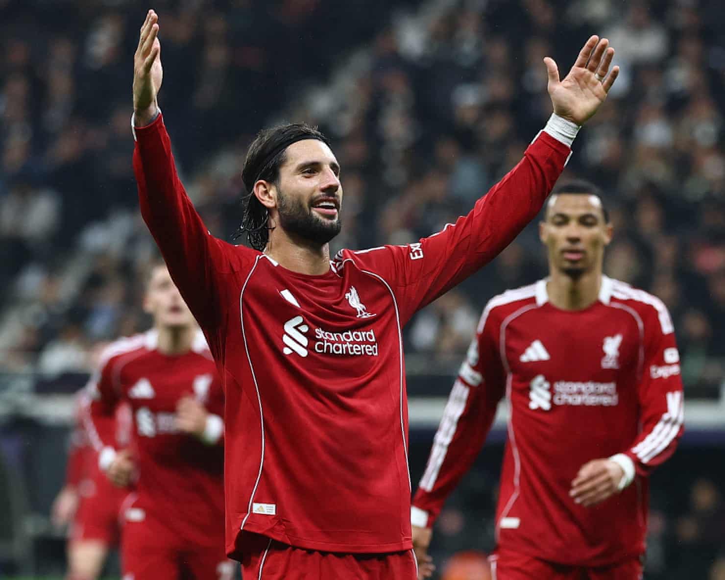 Hasil Liga Champions: Bungkam Frankfurt, Liverpool Menang 5-1