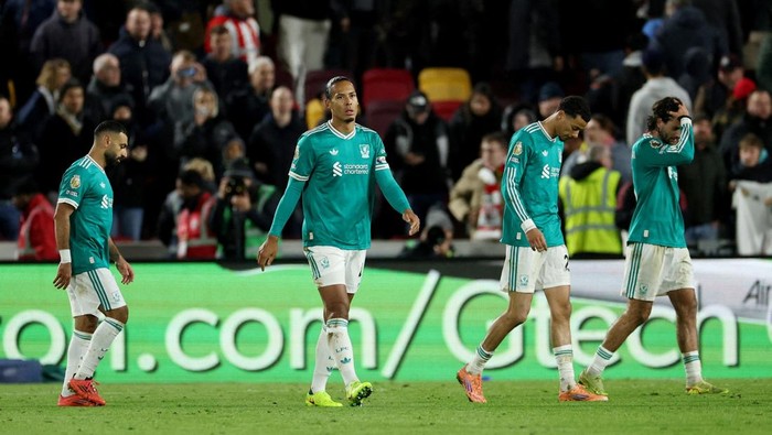 Hasil Liga Inggris: Liverpool Kalah dari Brentford, Tren Buruk ‘The Reds’ Berlanjut