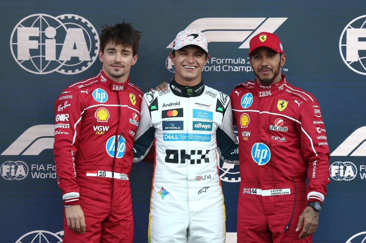 Kualifikasi F1 GP Meksiko: Norris Tercepat, Duo Ferrari Bangkit