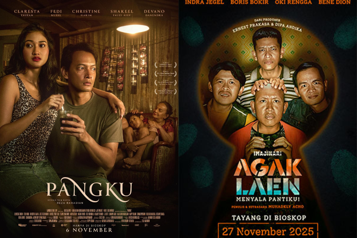 15 Film Indonesia Tayang di Bioskop November 2025: Ada Pangku hingga Agak Laen: Menyala Pantiku!