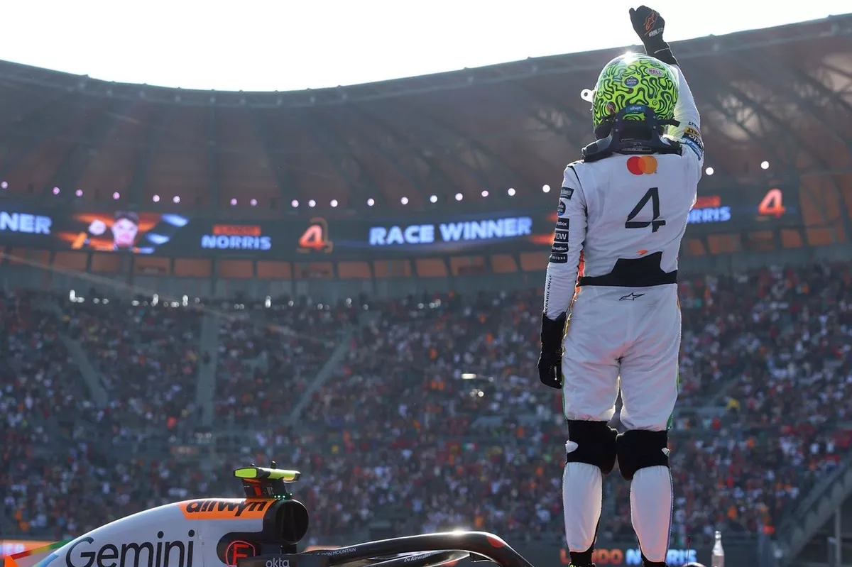 Dicemooh saat Menang di GP Meksiko, Lando Norris: Terserah Mereka