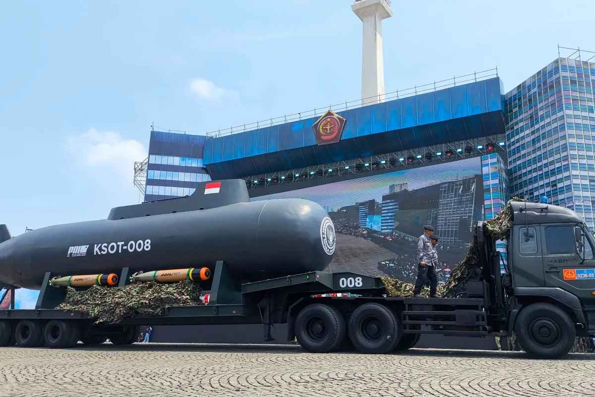 Indonesia Siap Produksi 30 Kapal Selam Otonom untuk Perkuat Pertahanan Laut Nasional