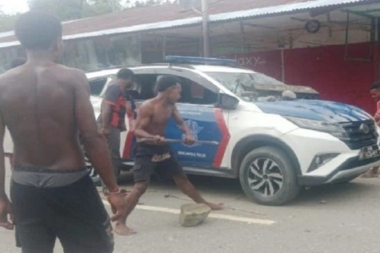 Mapolres Mamberamo Raya di Papua Diserang Massa, Ini Alasan Kerusuhan Terjadi
