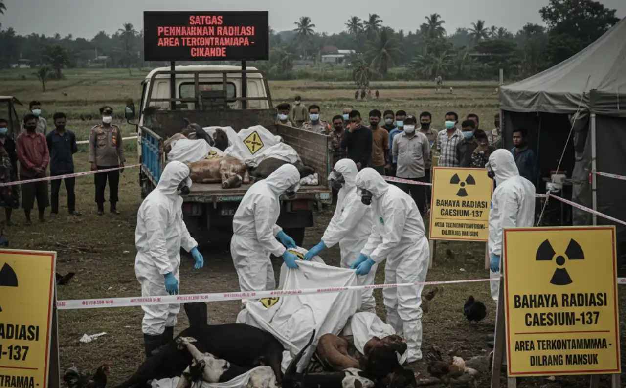 Pemkab Serang Akan Musnahkan Hewan Ternak Terpapar Cesium-137, Siapkan Ganti Rugi