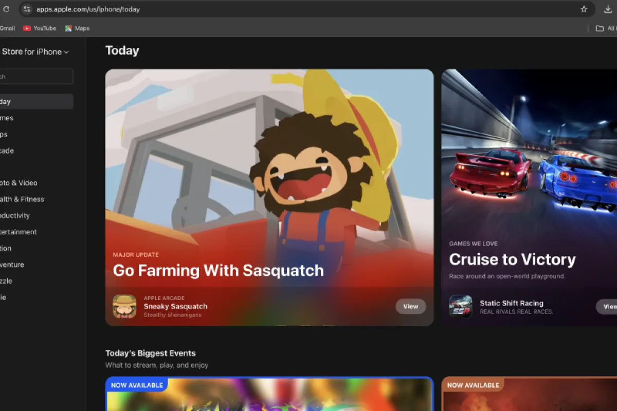 Apple Rilis App Store Versi Web, Kini Bisa Jelajahi Aplikasi Langsung dari Browser