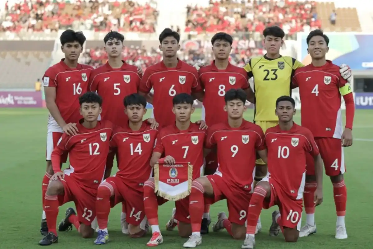 Timnas Indonesia Otomatis Lolos pada Piala Asia U-17 2026