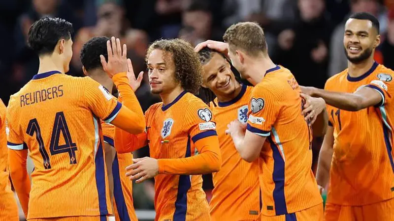 Hasil Kualifikasi Piala Dunia 2026: Belanda Lolos usai Kalahkan Lithuania 4-0