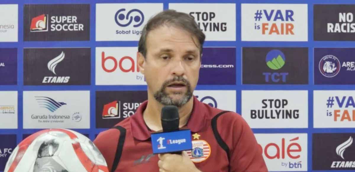 Jelang Persija vs Persik, Pelatih Mauricio Souza: Jaga Tren Kemenangan
