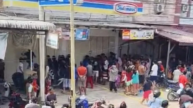Warga Mengaku Lapar dan Putus Asa, Minimarket di Tapteng Jadi Alasan Lakukan Penjarahan