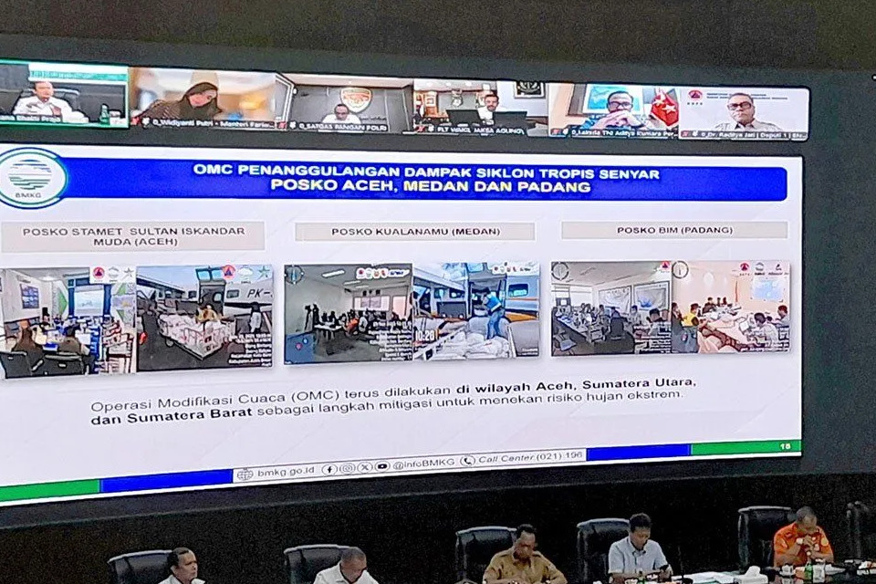 Operasi Modifikasi Cuaca Digelar Besar Besaran BMKG Kerahkan Pesawat demi Redam Hujan di Tengah Bencana Sumatera