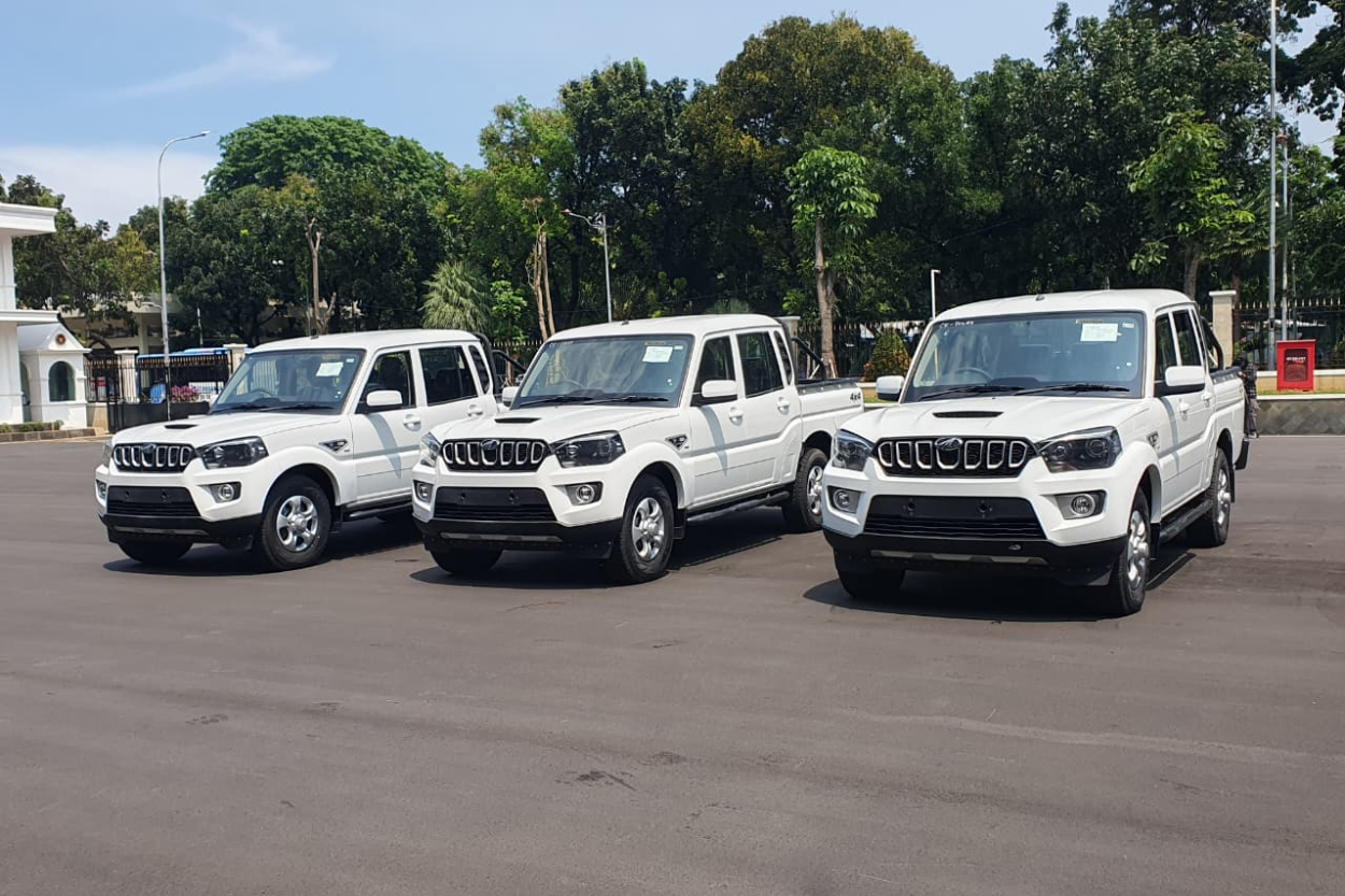 Kemenhan Terima Hibah 4 Kendaraan Scorpio Vigar dari PT Agrinas, Prioritaskan Penanganan Bencana Sumatera