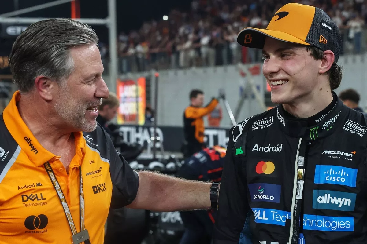 Usai Kalah dengan Norris, Zak Brown Yakin Piastri Akan Juara Dunia bersama McLaren