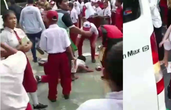 Viral! Mobil Makan Bergizi Gratis Tabrak Siswa SD di Cilincing, Video Mencekam Tunjukkan Murid Terjebak di Bawah Kolong Mobil!