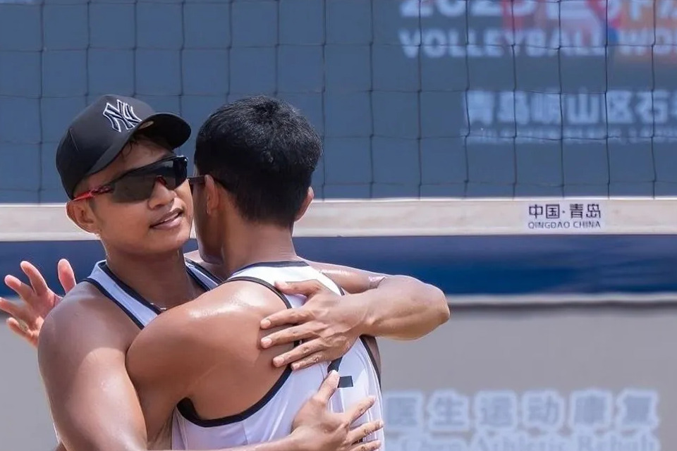 Belum Tersentuh Kekalahan, Voli Pantai Putra Indonesia Kian Dekat untuk Pertahankan Emas di SEA Games