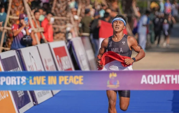 Atlet Triathlon Indonesia Sabet Tiga Medali Emas Sekaligus di SEA Games Thailand 2025, Tim Merah Putih Dominasi Nomor Aquathlon dan Kokohkan Posisi di Klasemen Sementara!