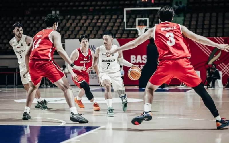 Jadi Runner Up Grup, Timnas Basket Indonesia ke Perempat Final SEA Games 2025