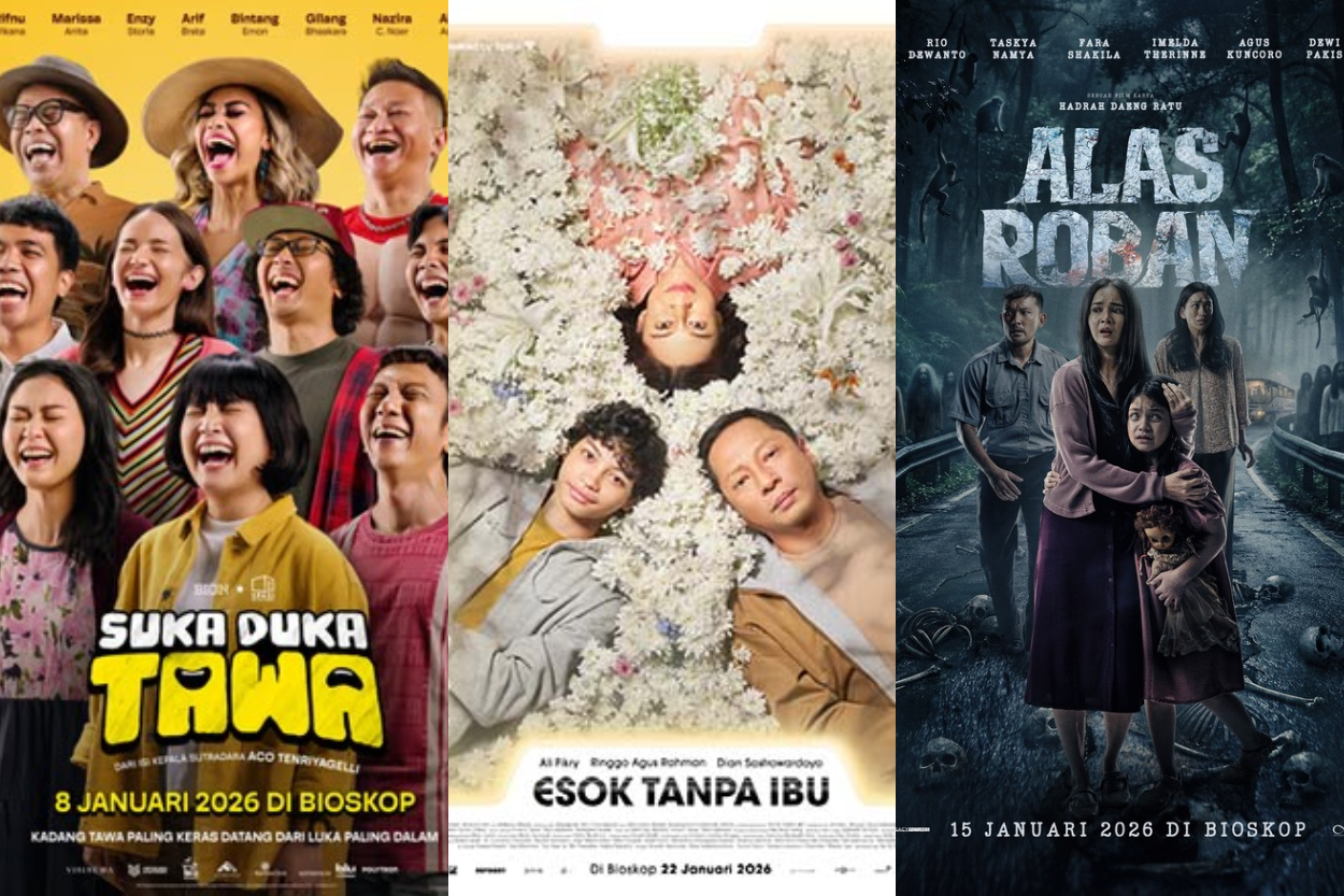 Rekomendasi 15 Film Indonesia Januari 2026: Horor Brutal, Komedi Segar, hingga Drama AI yang Bikin Mental Ambyar