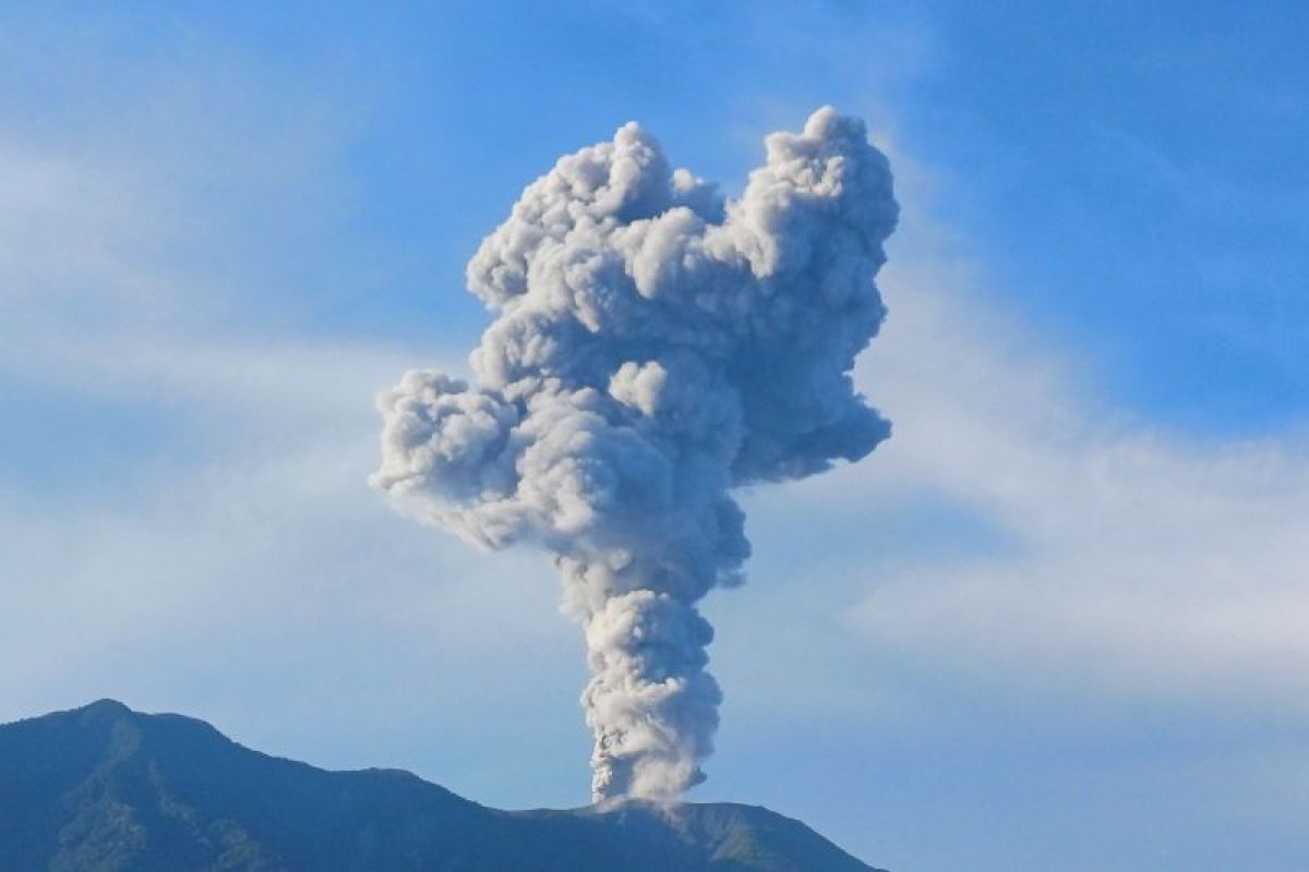 Gunung Marapi Erupsi Awal 2026, Kolom Abu Capai 250 Meter