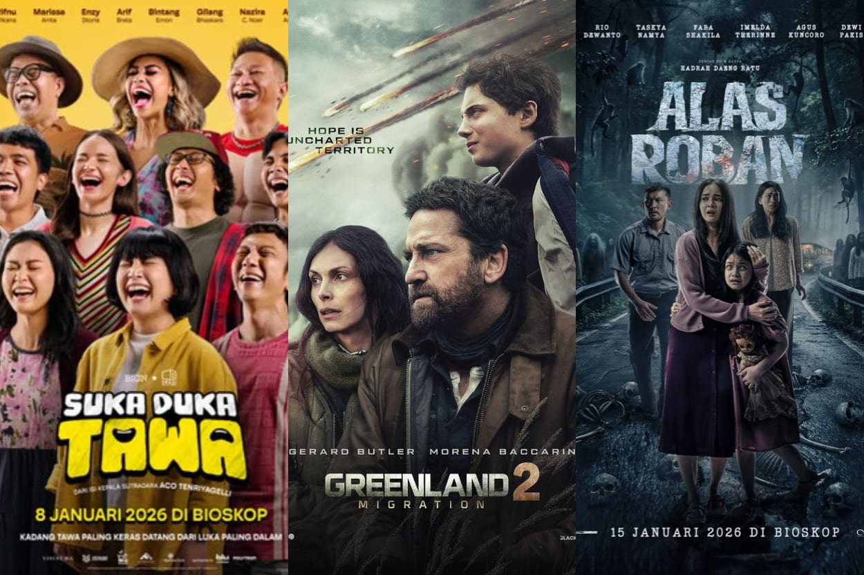 Rekomendasi Film Bioskop Terbaru Januari 2026, Banyak yang Seru!
