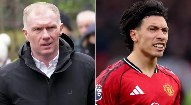 Lisandro Martinez vs Paul Scholes Memanas! Bek MU Beri Balasan Telak Usai Bantai Man City Di Derby Manchester