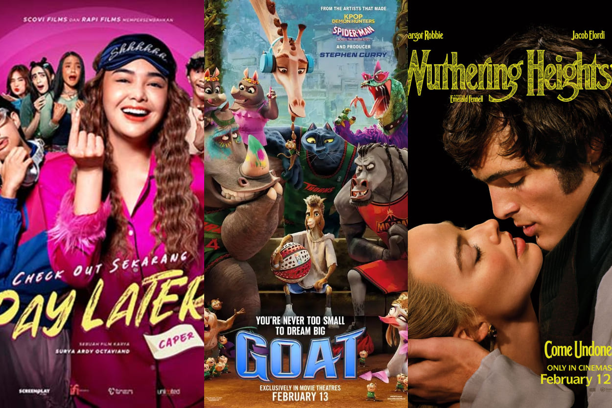 Rekomendasi 17 Film Tayang Bioskop Februari 2026, Dari Wuthering Heights Hingga Thriller Lokal