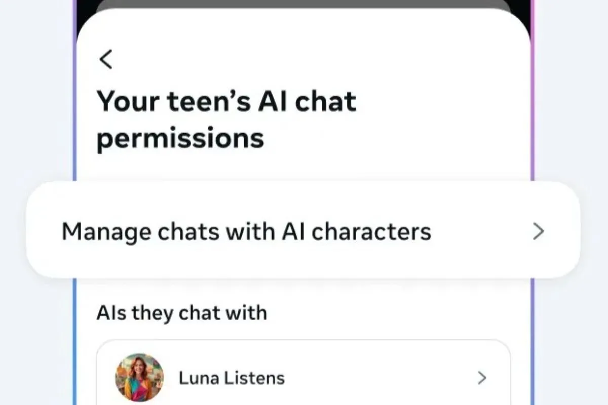 Meta Hentikan Akses Karakter AI untuk Remaja di Seluruh Platform