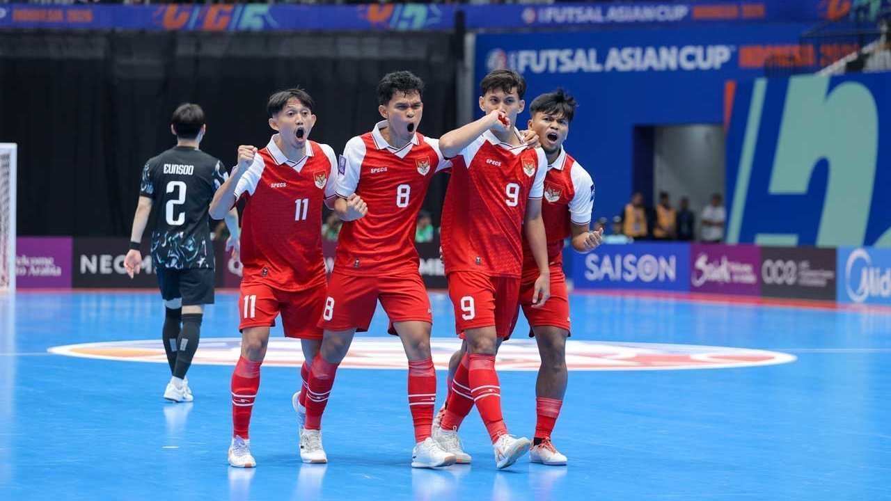 Jadwal Timnas Futsal Indonesia Setelah Bantai Korea Selatan 5-0 di Piala Asia Futsal 2026
