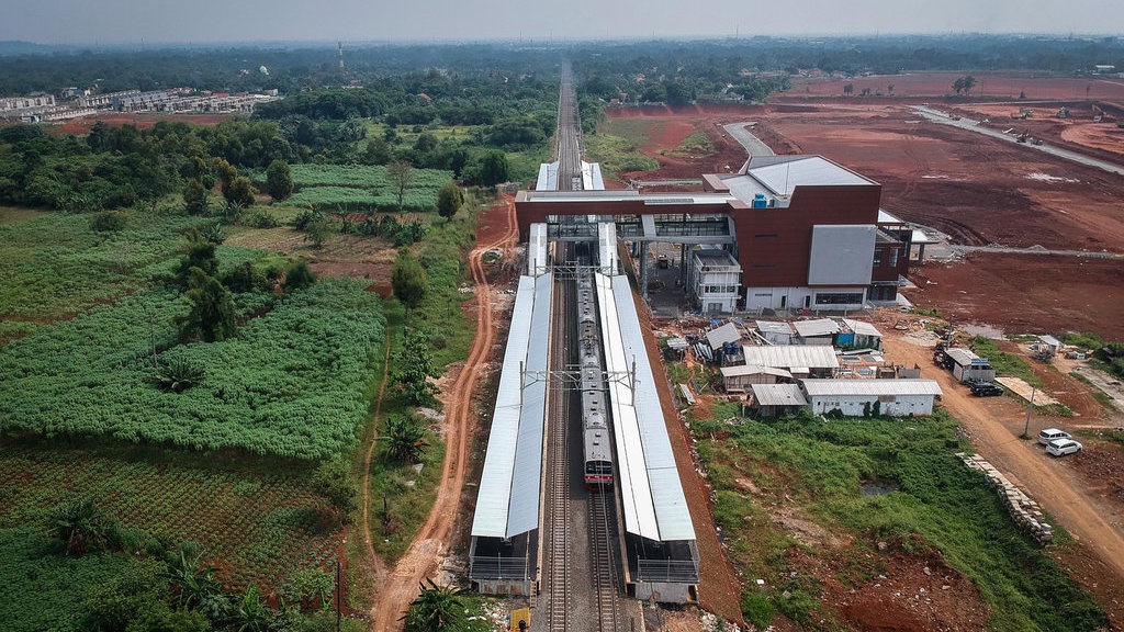 Resmi Beroperasi, Stasiun KRL Jatake Layani Rute Tanah Abang-Rangkasbitung