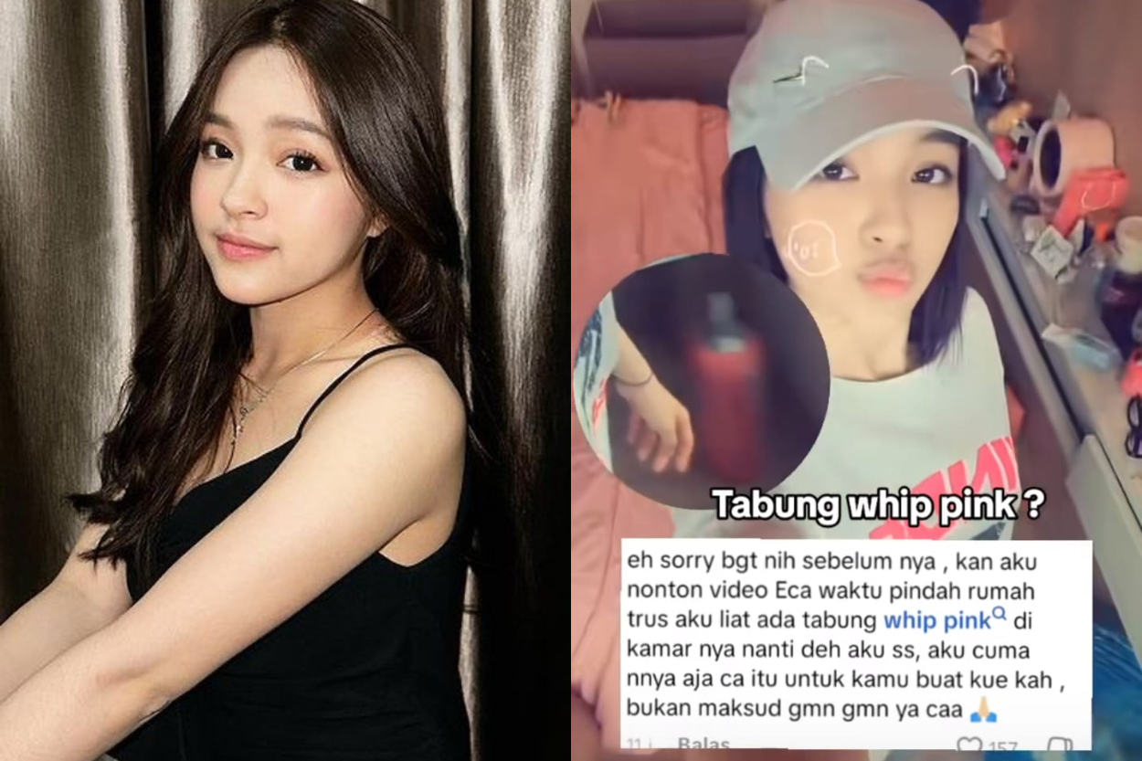 Viral Eca Japasal Diklaim Gunakan Whip Pink di Kamar