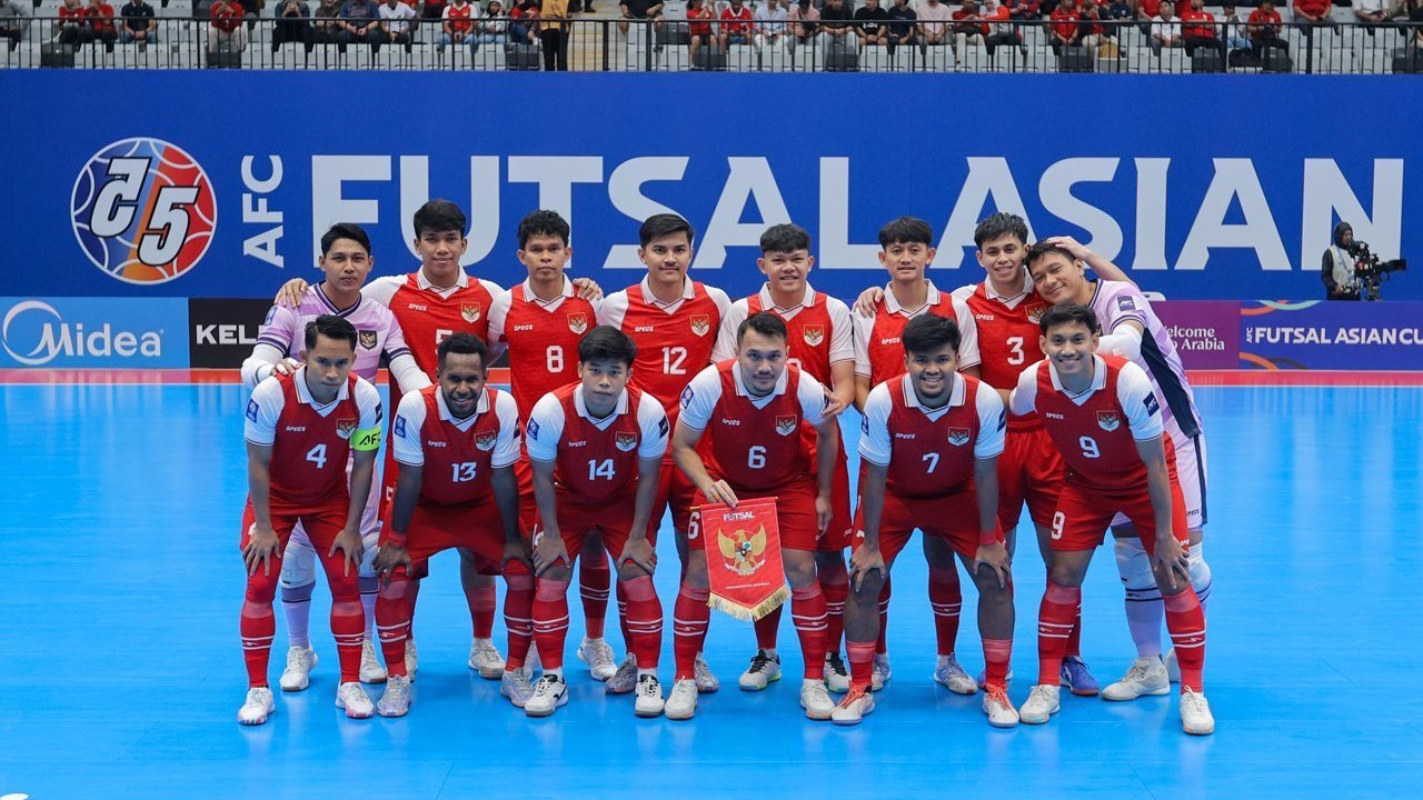 Indonesia Panen Poin di Piala Asia Futsal 2026, Berapa Ranking FIFA?