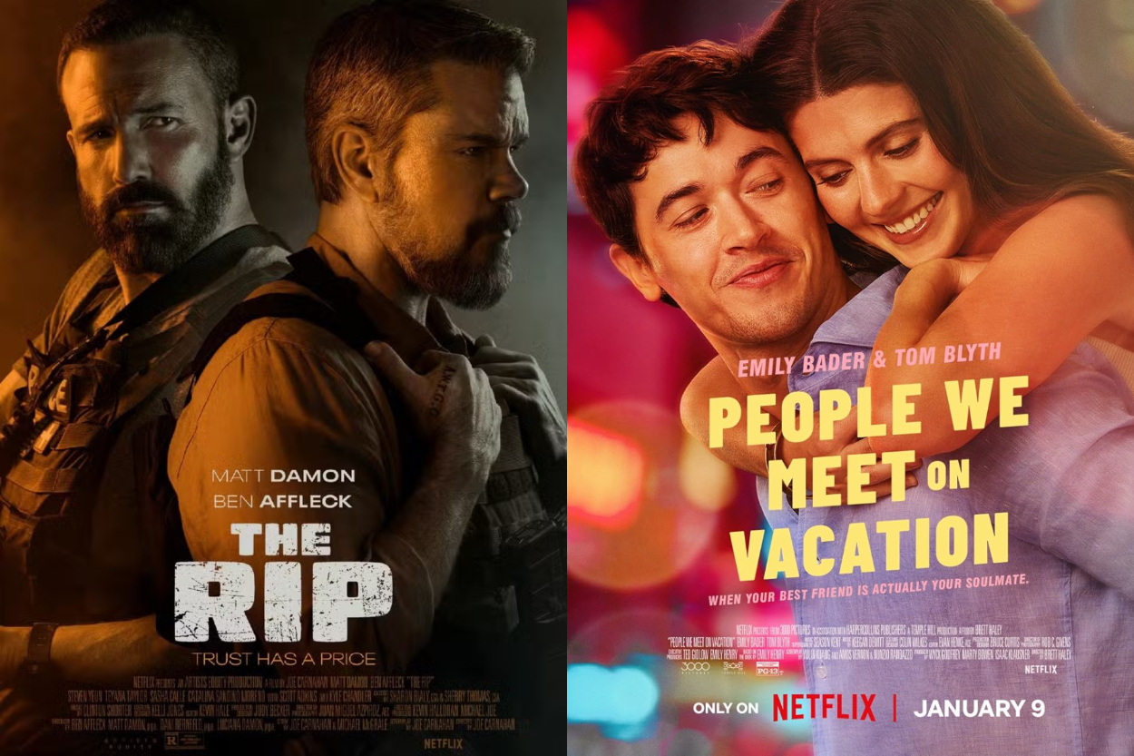 Deretan Film Netflix Terbaru 2026: Ada The Rip hingga People We Meet on Vacation